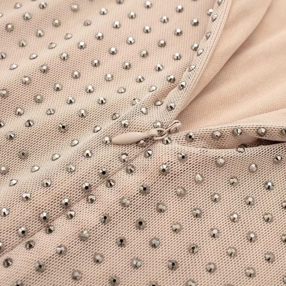Rhinestone mesh bodysuit - Picture 9 of 12